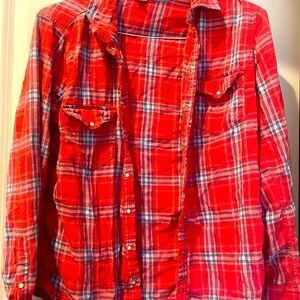 Aerie plaid shirt